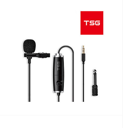 고성능 핀 마이크 방송용 유튜브 ASMR 스마트폰 TSG PM100 Pro(저가형)